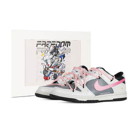 Nike: Серые кроссовки  Dunk