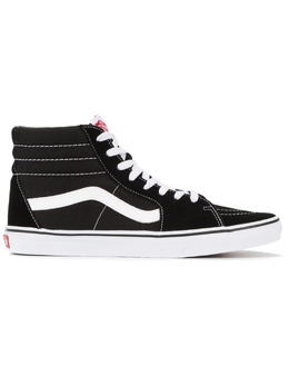 Vans: Чёрные кроссовки  Sk8-Hi