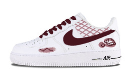 Nike: Красные кроссовки  Air Force 1