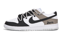Nike: Чёрные кроссовки  Dunk