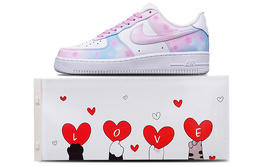 Nike: Синие кроссовки  Air Force 1