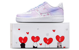 Nike: Розовые кроссовки  Air Force 1