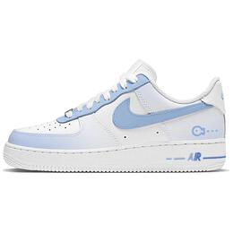 Nike: Голубые кроссовки  Air Force 1