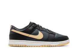 Nike: Чёрные кроссовки  Dunk Low