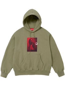 Supreme: Зелёная толстовка 