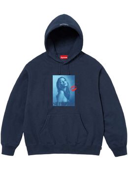 Supreme: Синяя толстовка 