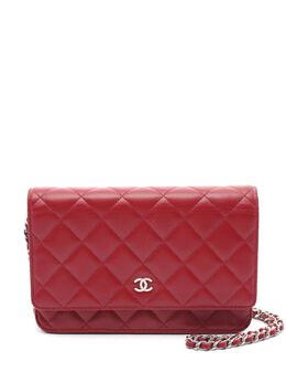 CHANEL Pre-Owned: Красный кошелёк 