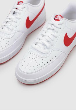 Nike: Белые кроссовки  Court Vision Low