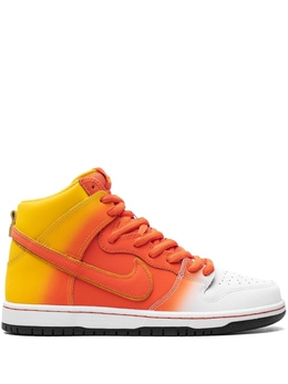 Nike: Оранжевые кроссовки  Dunk High