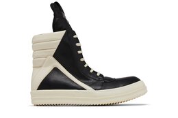 Rick Owens: Чёрные кроссовки  Geobasket