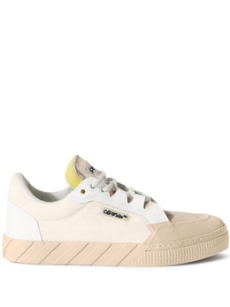 Off-White: Белые кеды  Vulcanized