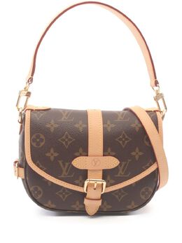 Louis Vuitton Pre-Owned: Коричневая сумка 
