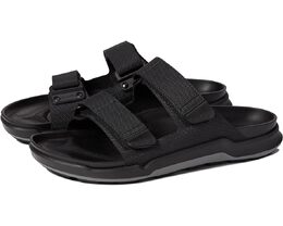 Birkenstock: Чёрные сандалии  Birko Flor