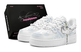 Nike: Серые кроссовки  Air Force 1