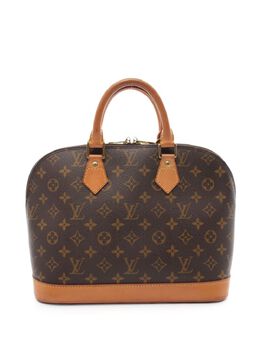 Louis Vuitton Pre-Owned: Коричневая сумка 