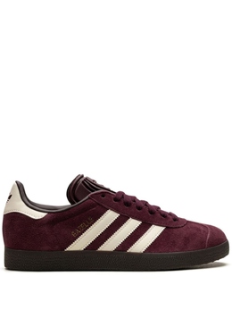 Adidas: Фиолетовые кроссовки  Gazelle