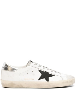 Golden Goose: Белые кеды  Super Star