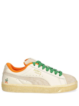 PUMA: Серые кроссовки  Suede