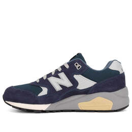 New Balance: Синие кроссовки 