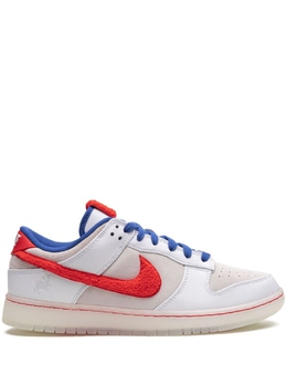 Nike: Белые кроссовки  Dunk Low Retro