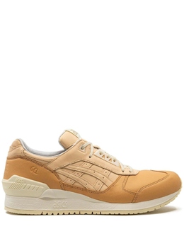 Asics: Бежевые кроссовки  Gel