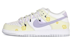Nike: Фиолетовые кроссовки  Dunk