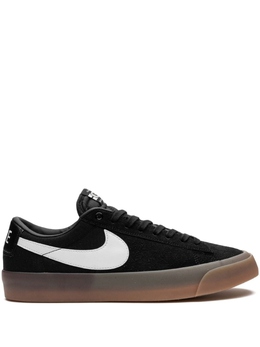 Nike: Чёрные кеды  SB Zoom Blazer