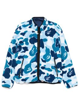 A BATHING APE®: Голубая куртка 