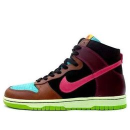 Nike: Чёрные кроссовки  Dunk High