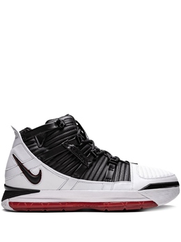 Nike: Чёрные кроссовки  Zoom Lebron III QS