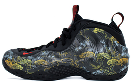 Nike: Чёрные кроссовки  Foamposite One