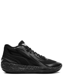 PUMA: Чёрные кроссовки 