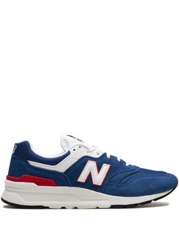 New Balance: Синие кроссовки  997