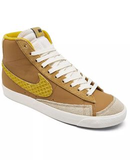 Nike: Жёлтые кроссовки  Blazer Mid 77