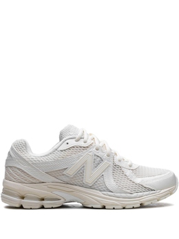 New Balance: Белые кроссовки 