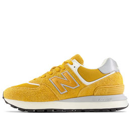 New Balance: Жёлтые кроссовки  574