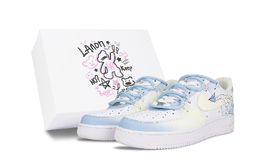 Nike: Голубые кроссовки  Air Force 1