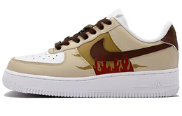 Nike: Коричневые кроссовки  Air Force 1