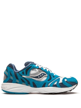 Saucony: Синие кроссовки  Grid Azura 2000