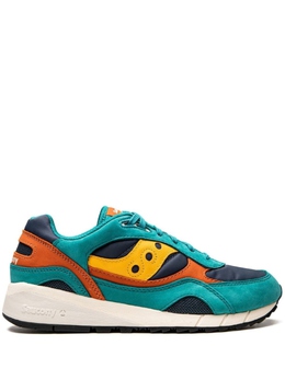 Saucony: Зелёные кроссовки  Shadow 6000