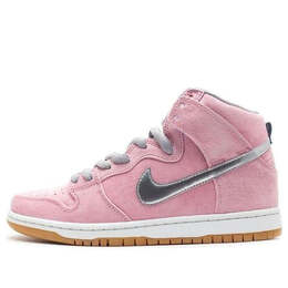 Nike: Розовые кроссовки  Dunk High