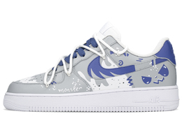 Nike: Серые кроссовки  Air Force 1