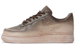 Nike: Коричневые кроссовки  Air Force 1