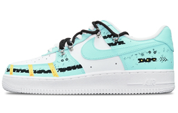 Nike: Синие кроссовки  Air Force 1