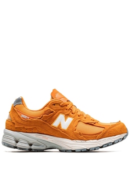 New Balance: Оранжевые кроссовки  2002R