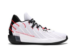 Adidas: Белые кроссовки  Dame 7