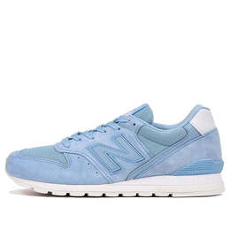 New Balance: Голубые кроссовки  996
