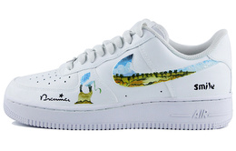 Nike: Белые кроссовки  Air Force 1