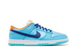 Nike: Голубые кроссовки  Dunk Low SE