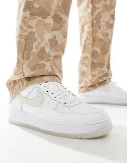 Nike: Светлые кроссовки  Air Force 1